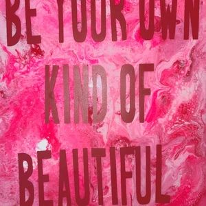 Acrylic pour w/resin 9 by 11